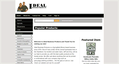 Desktop Screenshot of idealbizproducts.com