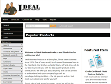 Tablet Screenshot of idealbizproducts.com